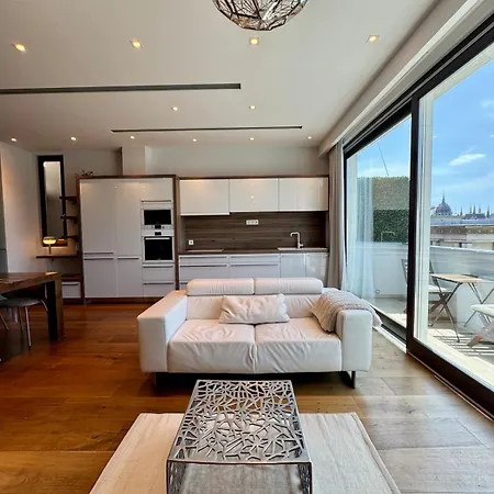아파트 Panoramic Views - Luxury Downtown 부다페스트