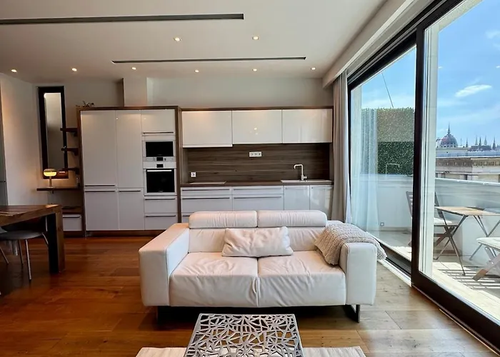 Апартаменты Panoramic Views - Luxury Downtown Будапешт